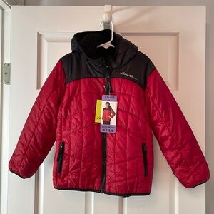 NWT Eddie Bauer Reversible Jacket Coat Size 5/6 XS